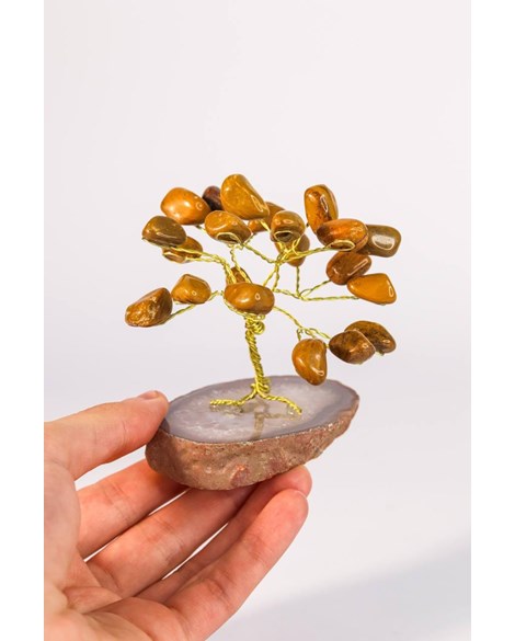 Árvore Pedra Jaspe Amarelo mini