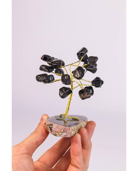 Árvore pedra Turmalina mini