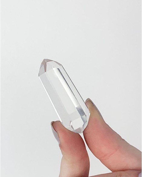 Bastão Cristal de Quartzo Biterminado 15 gramas aprox.