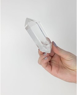 Bastão Cristal de Quartzo Biterminado 209 gramas aprox.