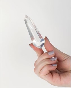 Bastão Cristal de Quartzo Biterminado 62 gramas aprox.