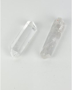Bastão Cristal de Quartzo Biterminado 80 a 99 gramas aprox.
