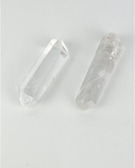 Bastão Cristal de Quartzo Biterminado 80 a 99 gramas aprox.