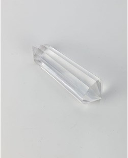 Bastão Vogel Cristal de Quartzo 12 Facetas 112 gramas