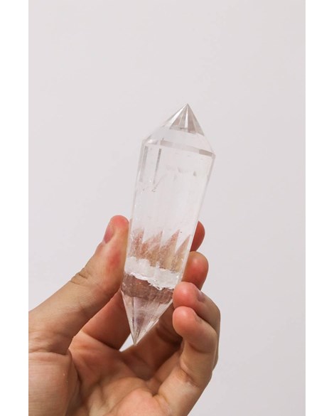 Bastão Vogel Cristal de Quartzo 12 Facetas 131 gramas