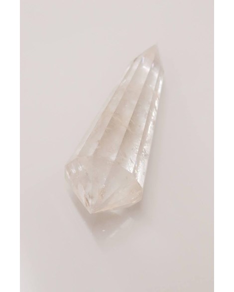 Bastão Vogel Cristal de Quartzo 12 Facetas 332 gramas