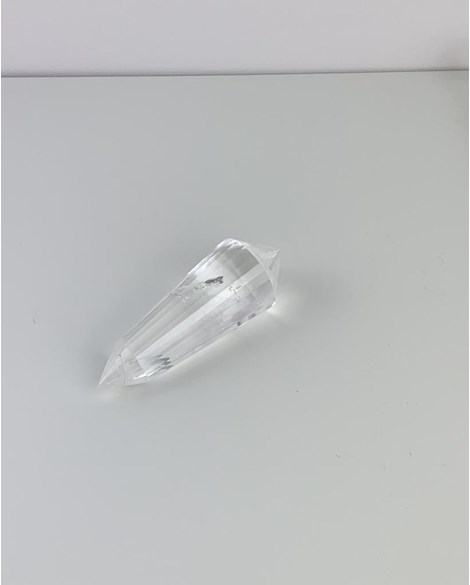 Bastão Vogel Cristal de Quartzo 24 Facetas 100 a 130 gramas