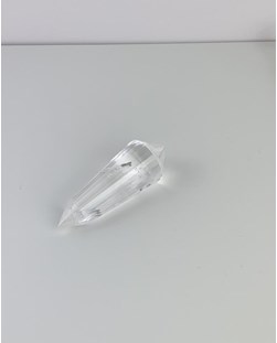 Bastão Vogel Cristal de Quartzo 24 Facetas 100 a 130 gramas