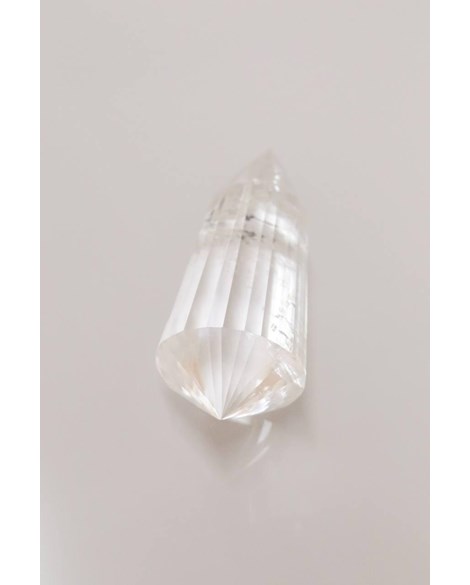 Bastão Vogel Cristal de Quartzo 24 Facetas 112 gramas