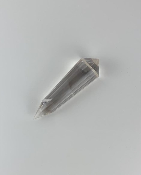 Bastão Vogel Cristal de Quartzo 24 Facetas 216 gramas