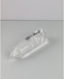 Bastão Vogel Cristal de Quartzo 24 Facetas 344 gramas