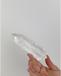 Bastão Vogel Cristal de Quartzo 24 Facetas 344 gramas