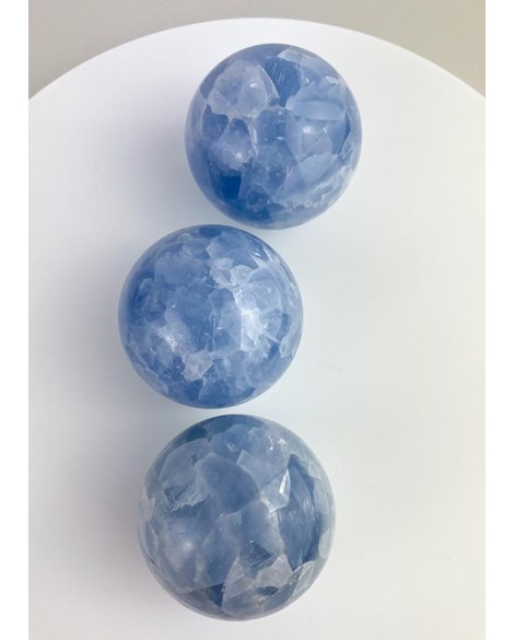 Bola de Calcita Azul 272 a 285 gramas