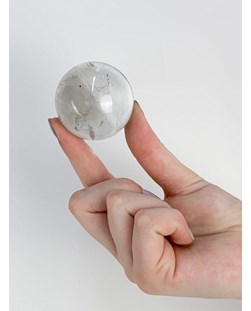Bola de Cristal  Fantasma 4,5 a 4,7 cm aprox.