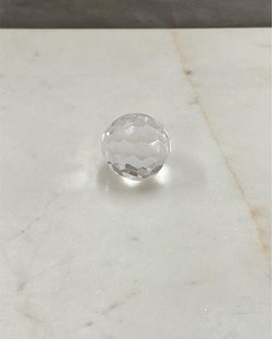 Bola facetada Cristal de Quartzo Pequena