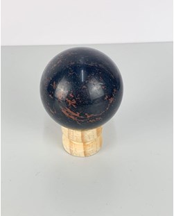 Bola Obsidiana Cor do Mogno 5,4 a 5,7 cm aprox.