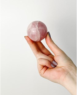 Bola Quartzo Rosa 4,8 a 5,1 cm aprox.