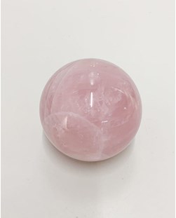 Bola Quartzo Rosa 6,6 a 7,0 cm aprox.