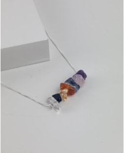 Colar Chakras Prata 925