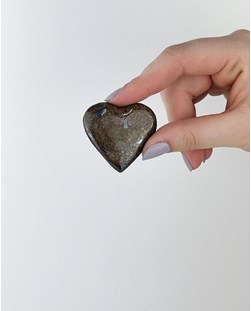 Coração Bronzita 4,0 a 4,5 cm aprox.