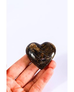 Coração de Estramatolita 59 a 64 gramas Aprox.