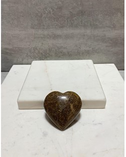 Coração Estramatolita 5,5 a 6,0 cm aprox.