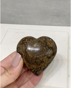 Coração Estramatolita 5,5 a 6,0 cm aprox.