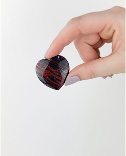Coração Ferro de Tigre 3,5 cm aprox.