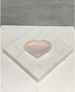 Coração Girassol rosa 6,5 a 7,8 cm aprox.