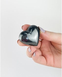 Coração Hematita 3,5 a 4,2 cm aprox.