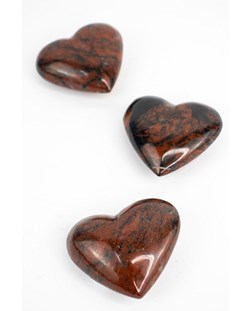 Coração Obsidiana Marrom 40 a 60  gramas