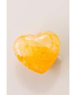 Coração Quartzo Agente Cura Ouro 135 a 142 gramas Aprox.