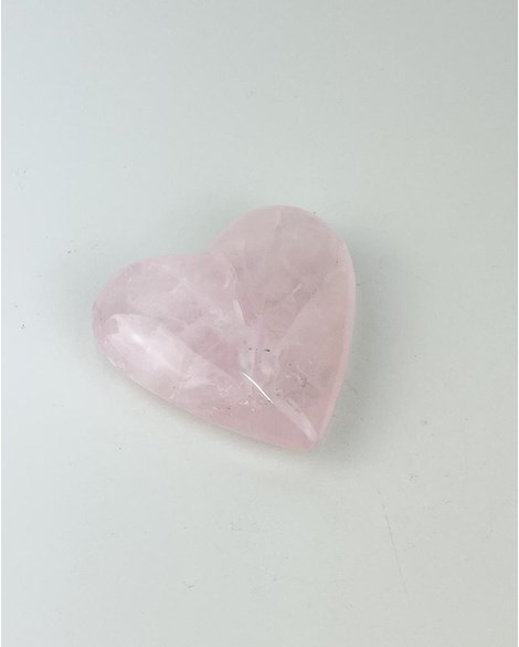 Coração Quartzo rosa 150 a 200 gramas aprox.