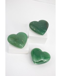 Coração Quartzo Verde 60 a 72 gramas