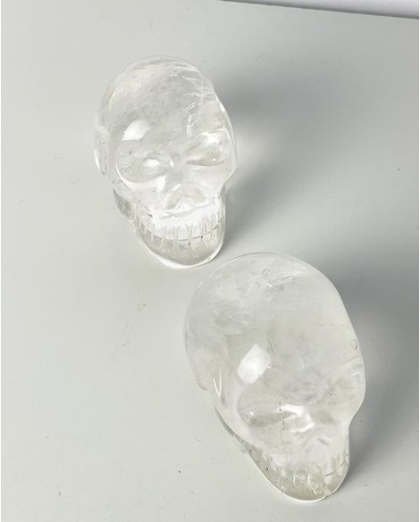 Crânio Cristal de Quartzo 116 gramas aprox.