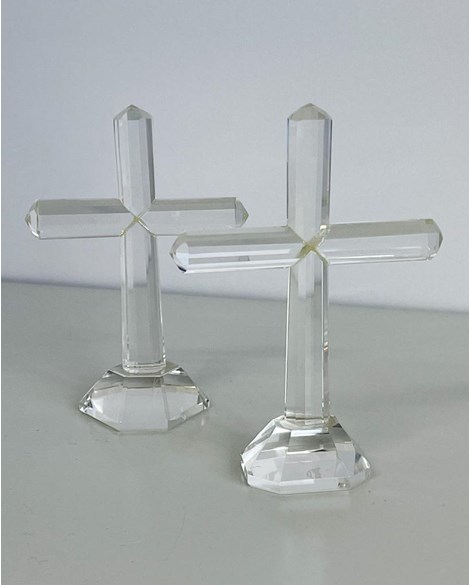 Cruz Cristal de Quartzo  68 a 76 gramas aprox.