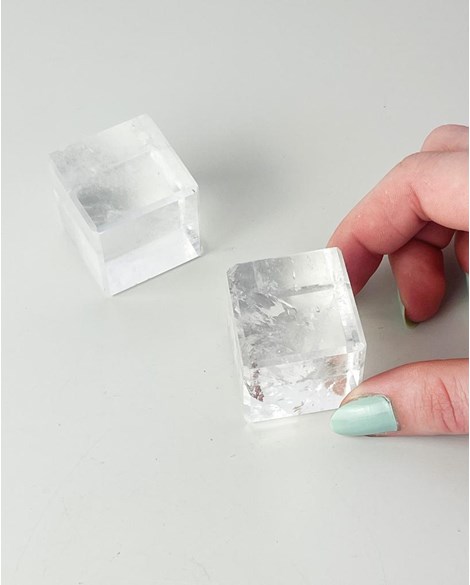 Cubo Cristal de Quartzo 55 a 88 gramas aprox.
