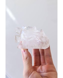Dragão Cristal de Quartzo 250 gramas aprox.