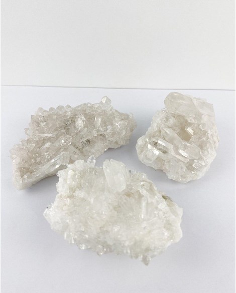 Drusa Cristal de Quartzo 200 a 222 gramas