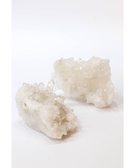 Drusa Cristal de Quartzo Bruto 312 a 343 gramas aprox.