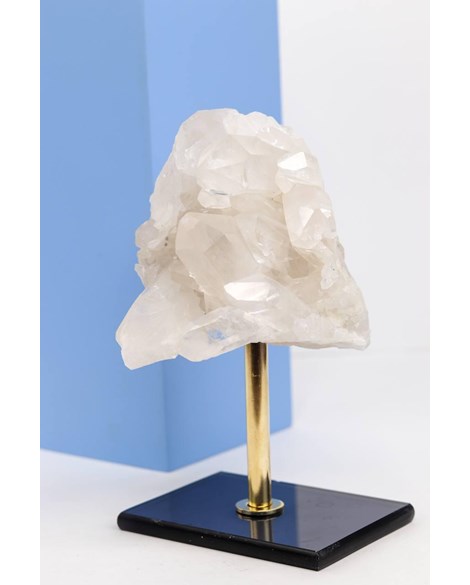 Drusa Cristal na Base de Vidro 957 gramas