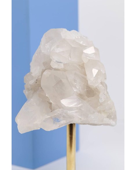 Drusa Cristal na Base de Vidro 957 gramas