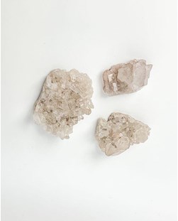 Drusa Quartzo Cristal 36 a 52 gramas aprox.