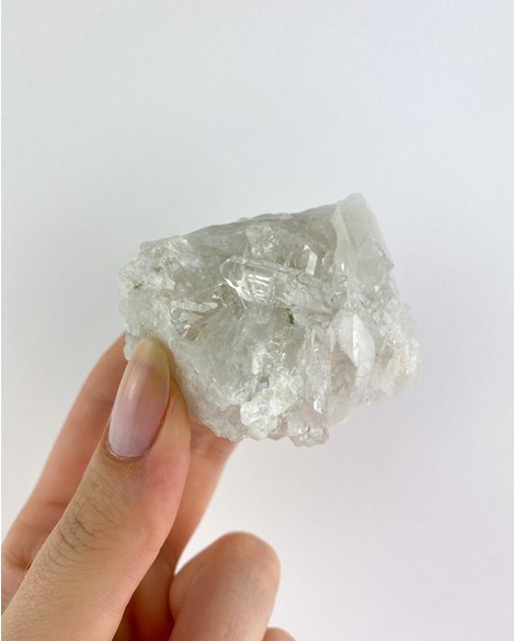 Drusa Quartzo Cristal 65 a 117 gramas aprox.