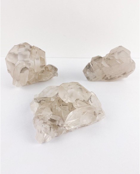 Drusa Quartzo Cristal com Lítio 130 a 190 gramas