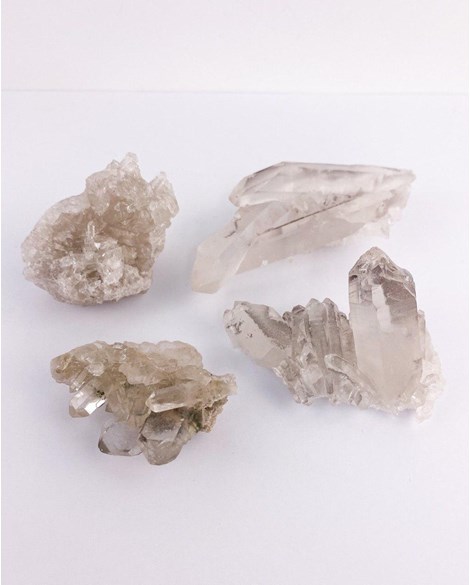 Drusa Quartzo Cristal com Lítio 18 a 50 gramas