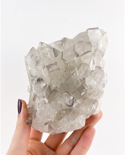 Drusa Quartzo Cristal com Lítio 617 gramas