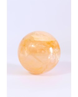 Esfera Quartzo Agente Cura Ouro 6,8cm Aprox.