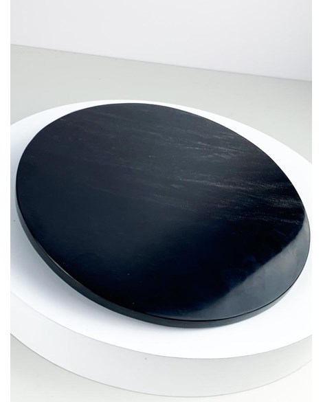 Espelho de Obsidiana Preta 468 a 520 gramas aprox.