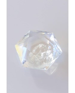 Estrela de Davi Cristal de Quartzo 34 a 45 Gramas 